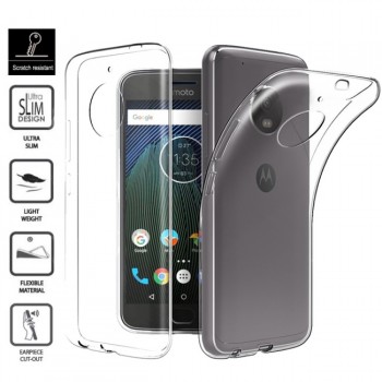 Skaidrus silikoninis-tpu dėkliukas  (Moto E4 telefonams)